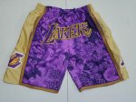 NBA Lakers limit just don shorts Violet